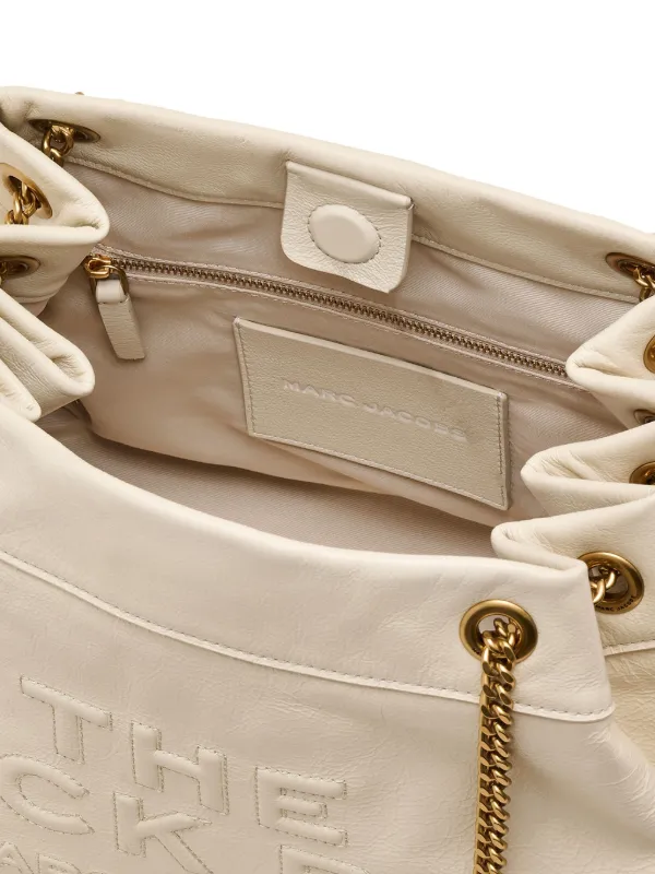 Marc Jacobs The Large Chain Sack Bag | White | FARFETCH