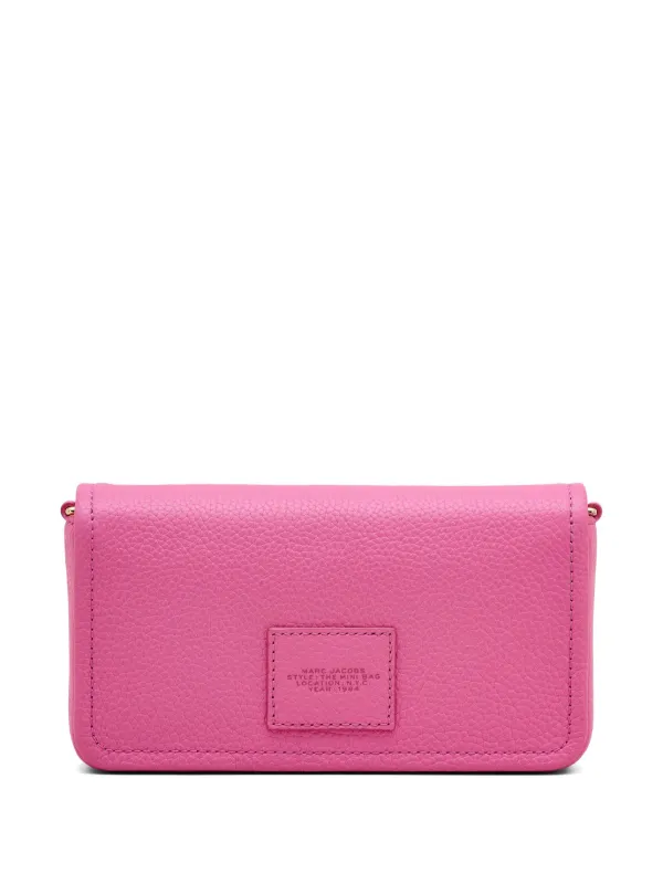 Marc Jacobs ザ レザー ミニ バッグ | ピンク | FARFETCH JP Marc Jacobs ザ レザー ミニ バッグ | ピンク | FARFETCH JP
