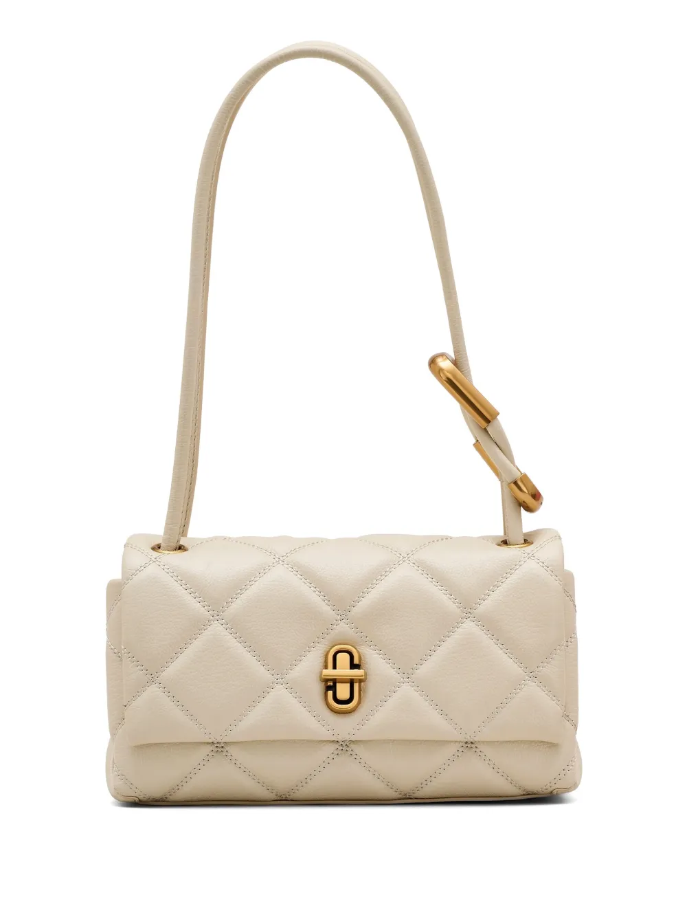Marc Jacobs ザ ミニ キルテッド デュアル ショルダーバッグ - ニュートラル Marc Jacobs ザ ミニ キルテッド デュアル ショルダーバッグ - ニュートラル