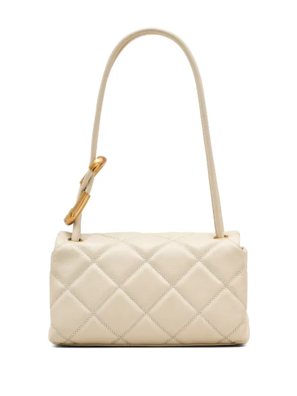 Marc Jacobs The Mini Quilted Dual Shoulder Bag | Neutrals | FARFETCH