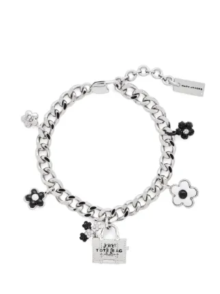 Marc Jacobs Daisy Balloon チャーム ブレスレット | シルバートーン