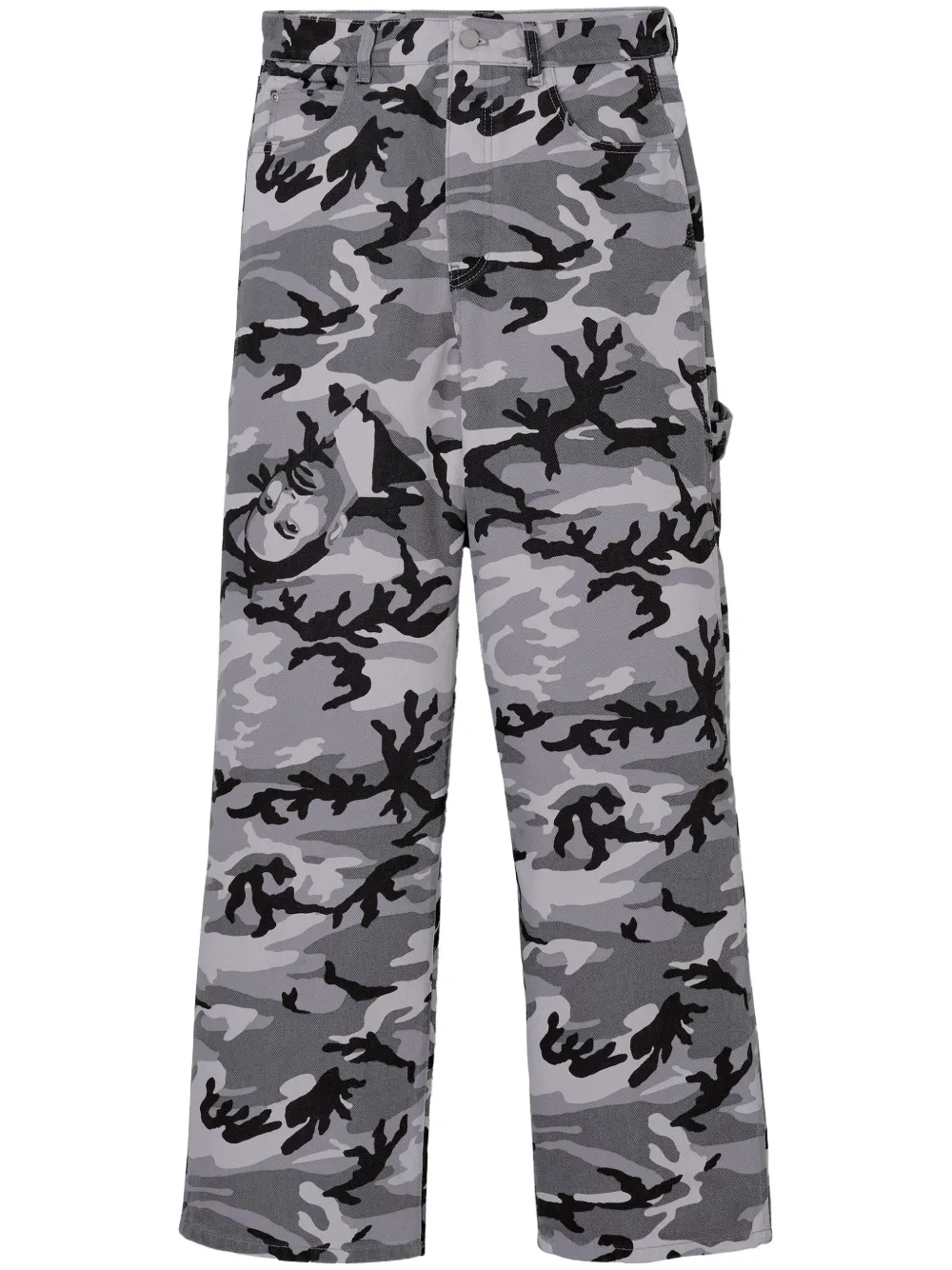 Marc Jacobs The Marc Camo Oversized jeans | Grey | Image 1