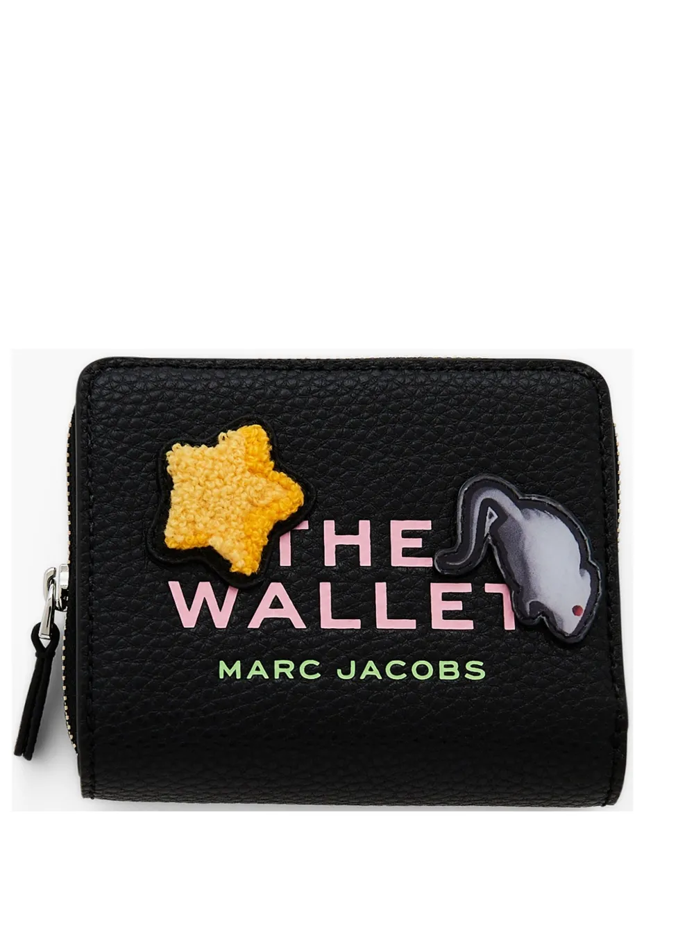 Marc Jacobs Portafoglio The Sticker Patch mini - Nero