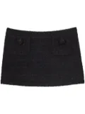 Marc Jacobs tweed mini skirt - Black