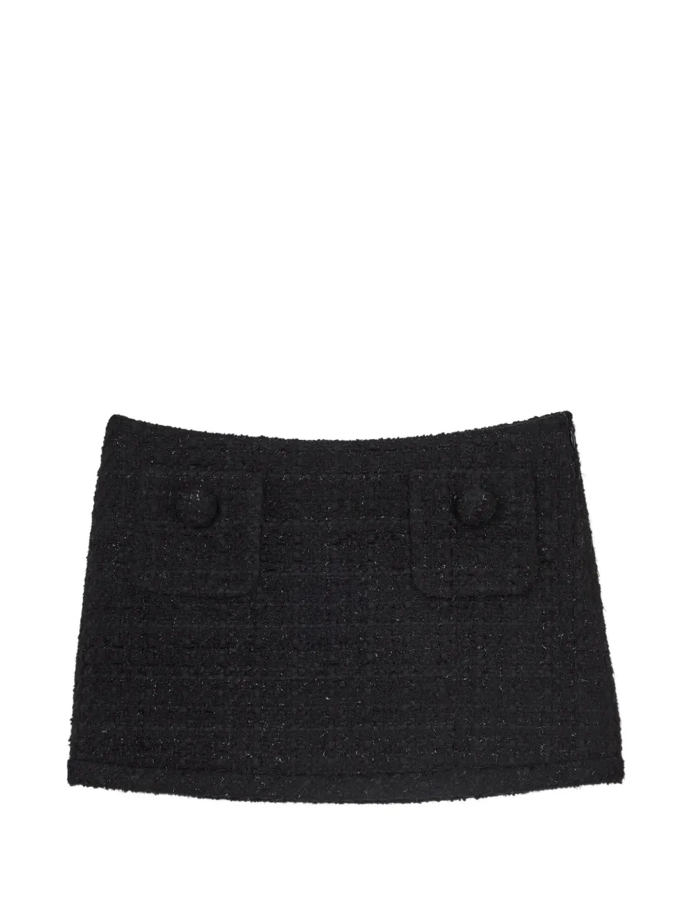 Marc Jacobs Tweed mini-rok Zwart