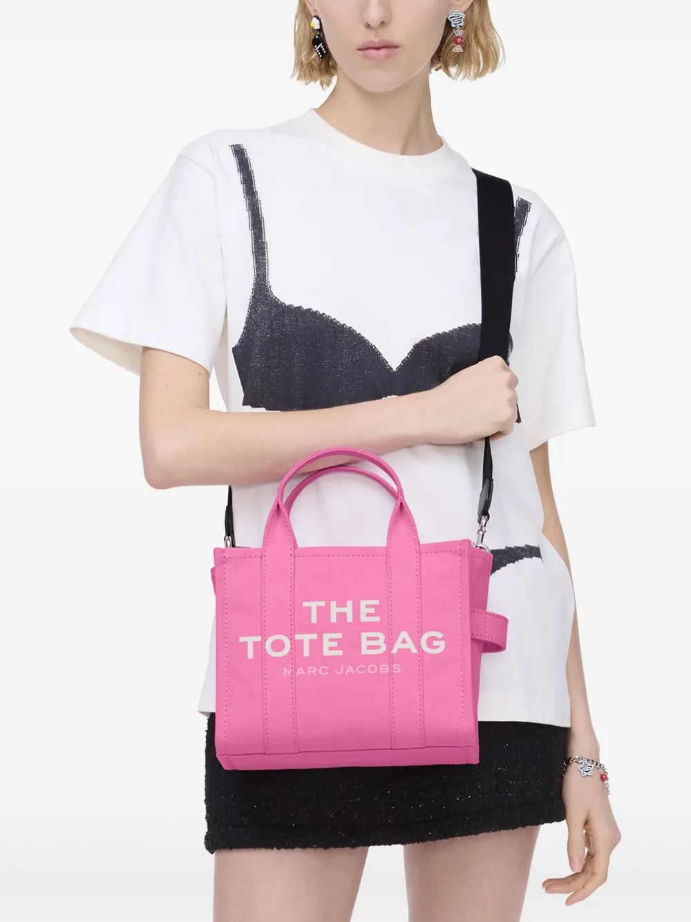 Marc Jacobs The Small Tote shopper Roze