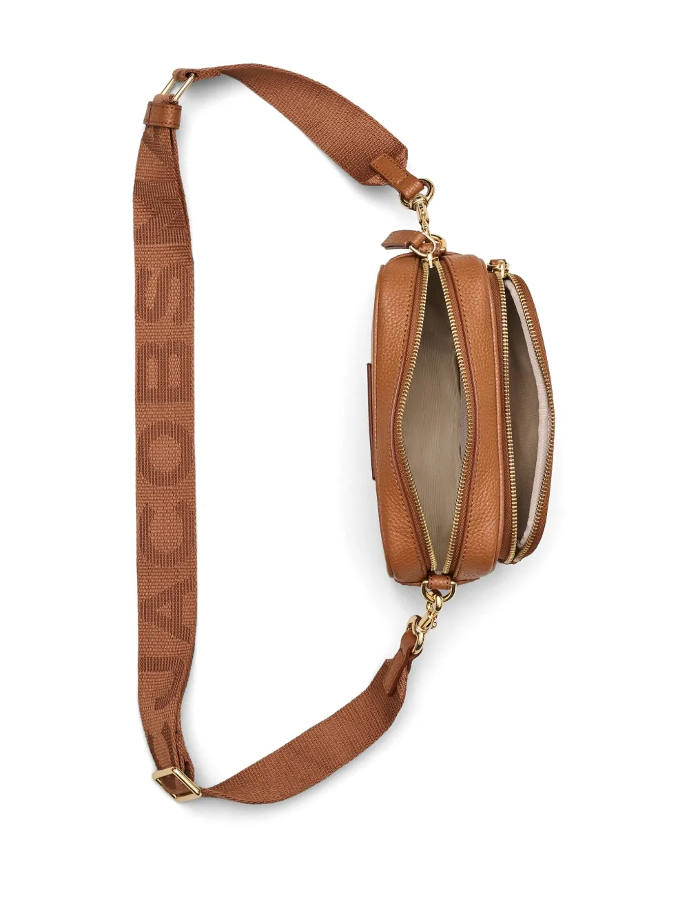 Marc Jacobs The Crossbody leren tas Bruin
