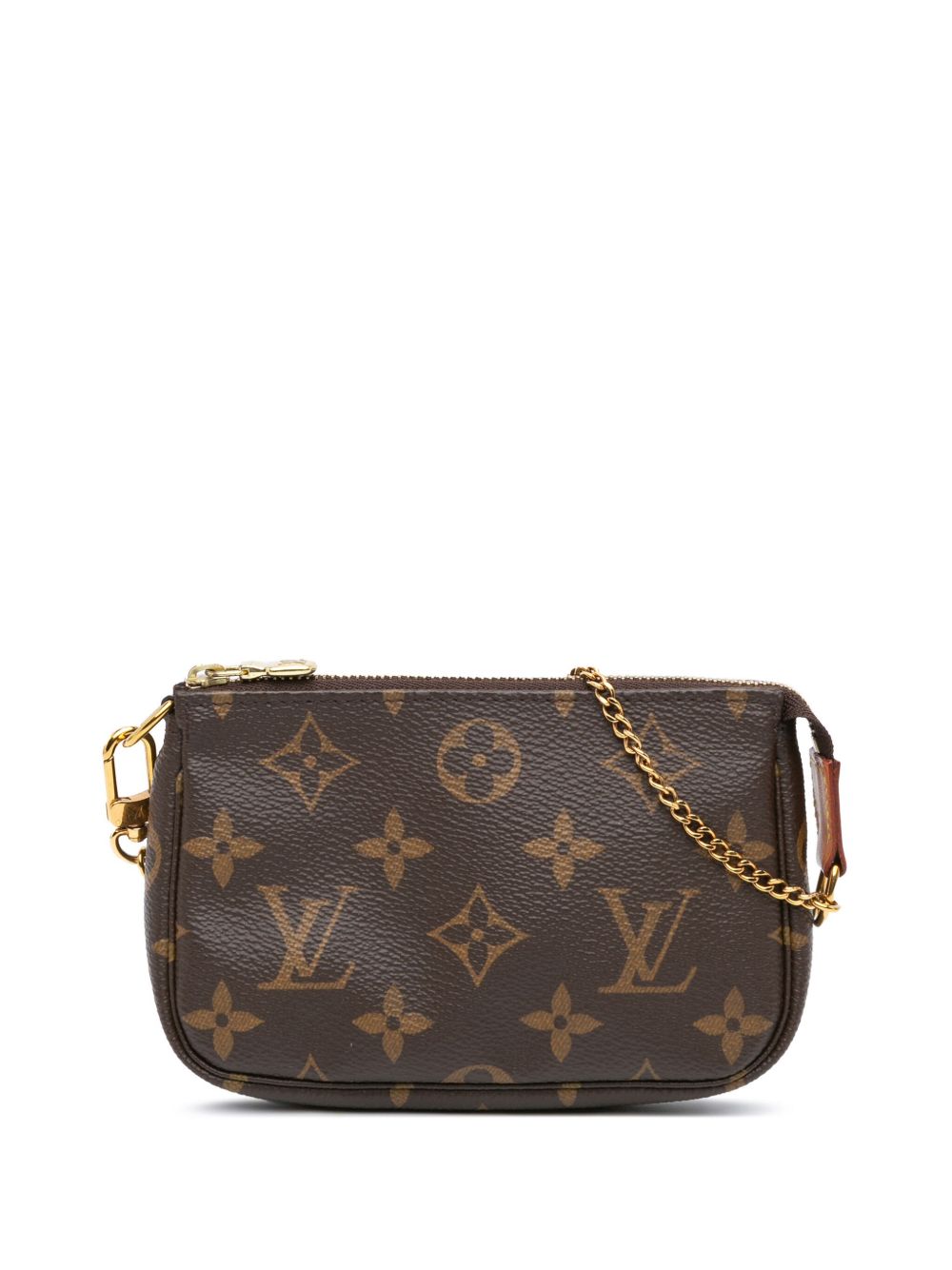 Louis Vuitton Pre-Owned 2020 Monogram Mini Pochette Accessoires handbag - Brown