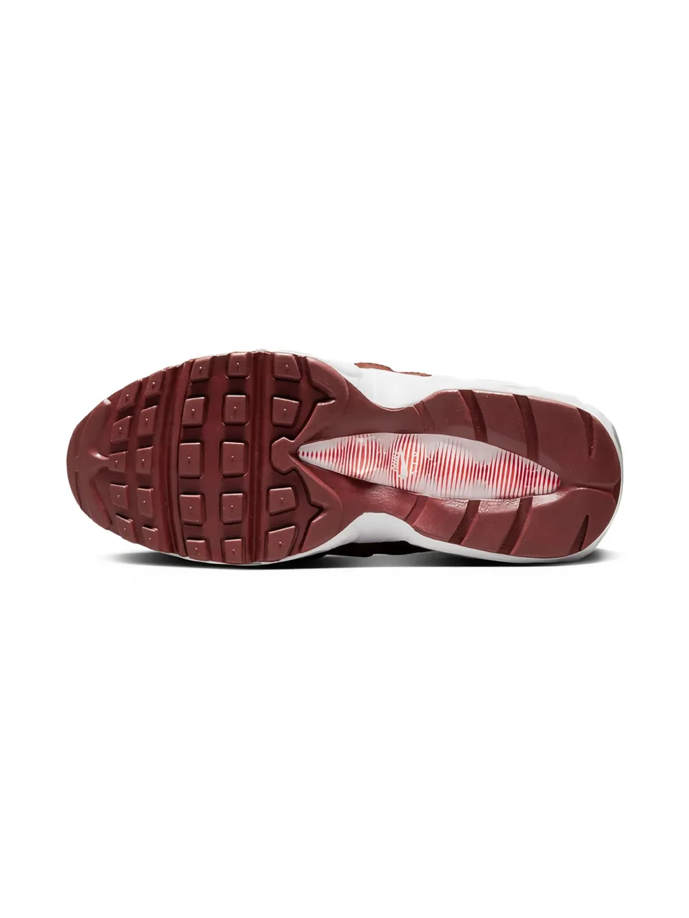 Nike Kids Air Max 95 "Recraft Photon Dust Picante Red" sneakers Wit