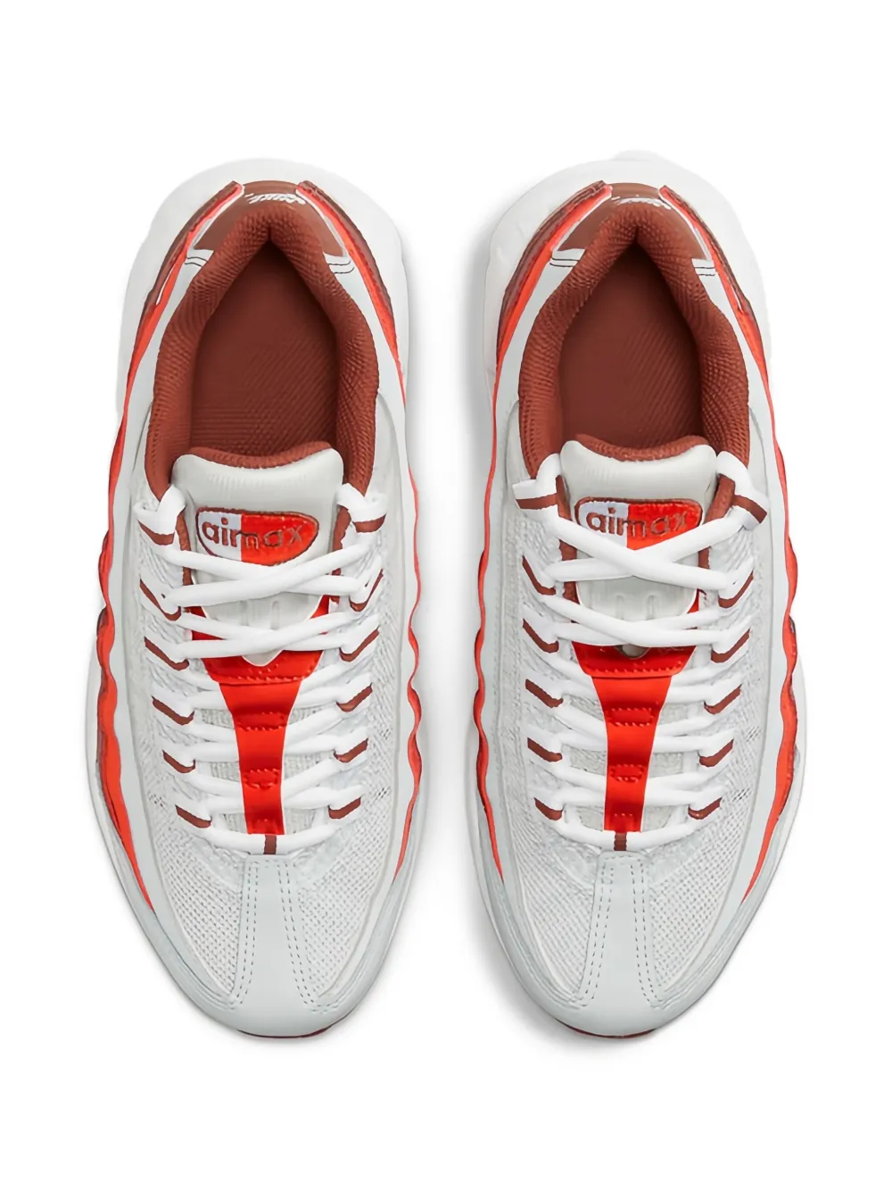 Nike Kids Air Max 95 "Recraft Photon Dust Picante Red" sneakers Wit