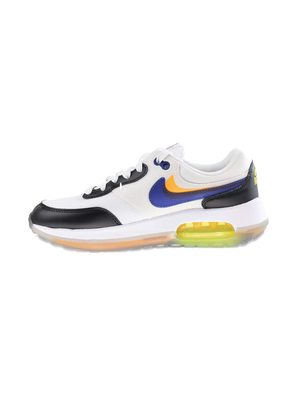 Nike Air Max Motif Next Nature Gs "white University Gold" Sneakers In White