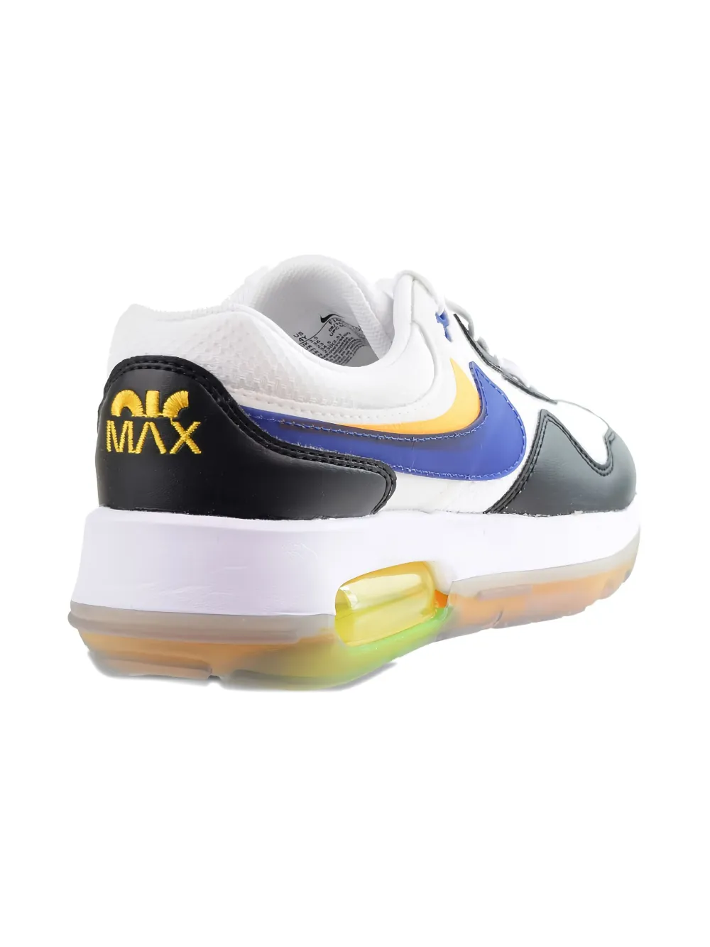 Nike Air Max Motif Next Nature Gs "white University Gold" Sneakers In White