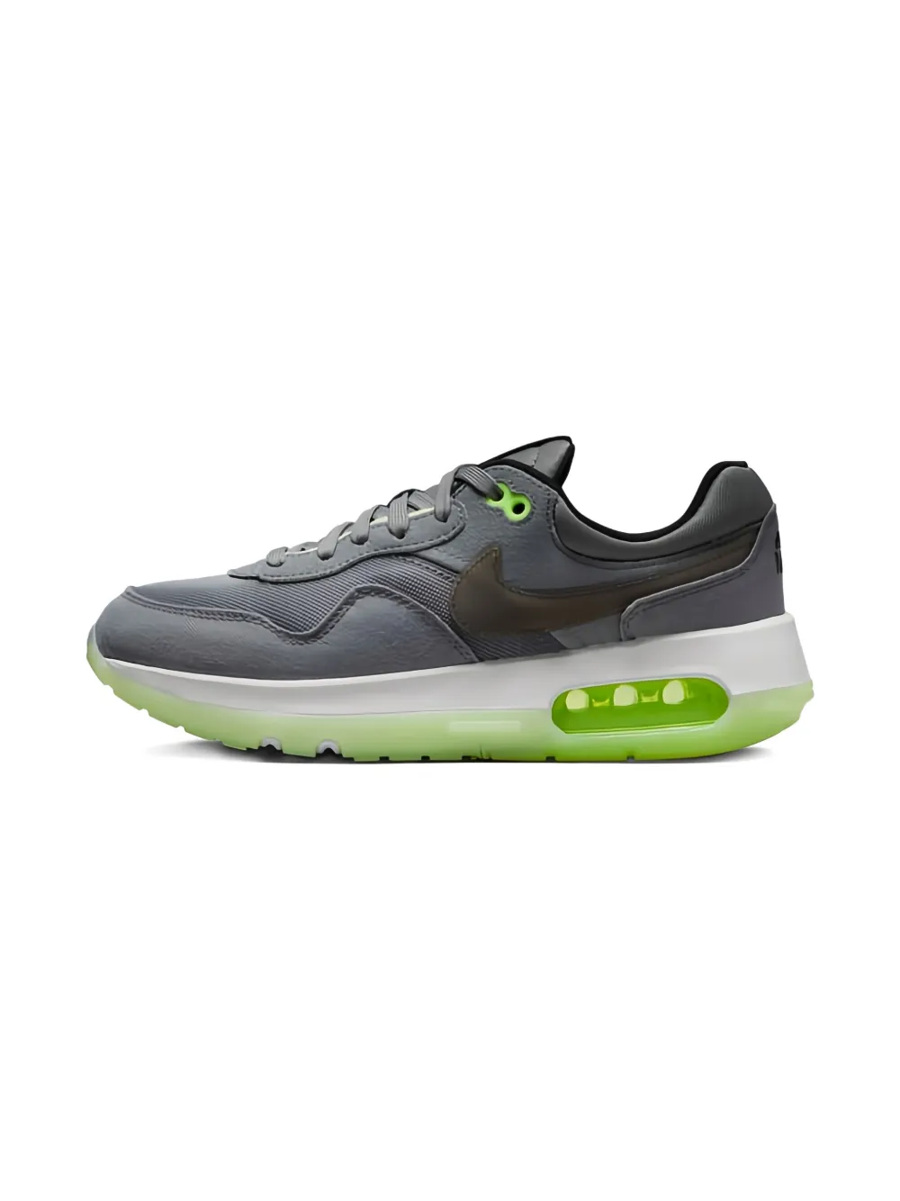 Nike Kids Air Max Motif "Smoke Grey Volt" sneakers
