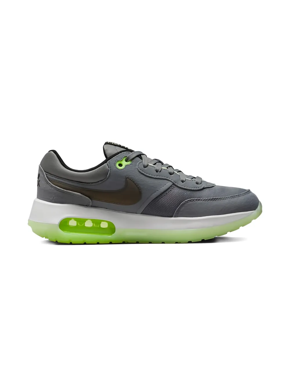 Nike Kids Air Max Motif "Smoke Grey Volt" sneakers
