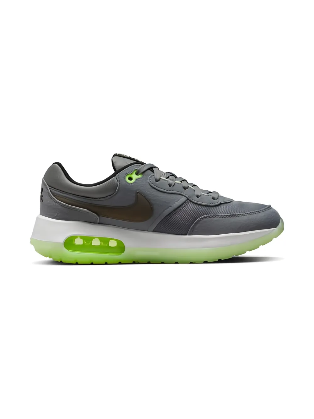 Nike Kids Air Max Motif "Smoke Grey Volt" sneakers