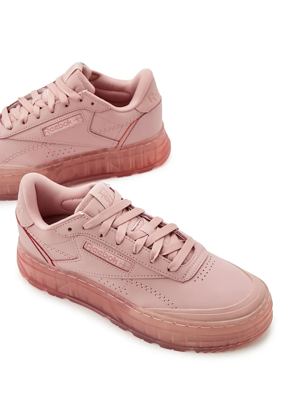 Reebok Club C Double Geo "Smokey Rose" sneakers Roze