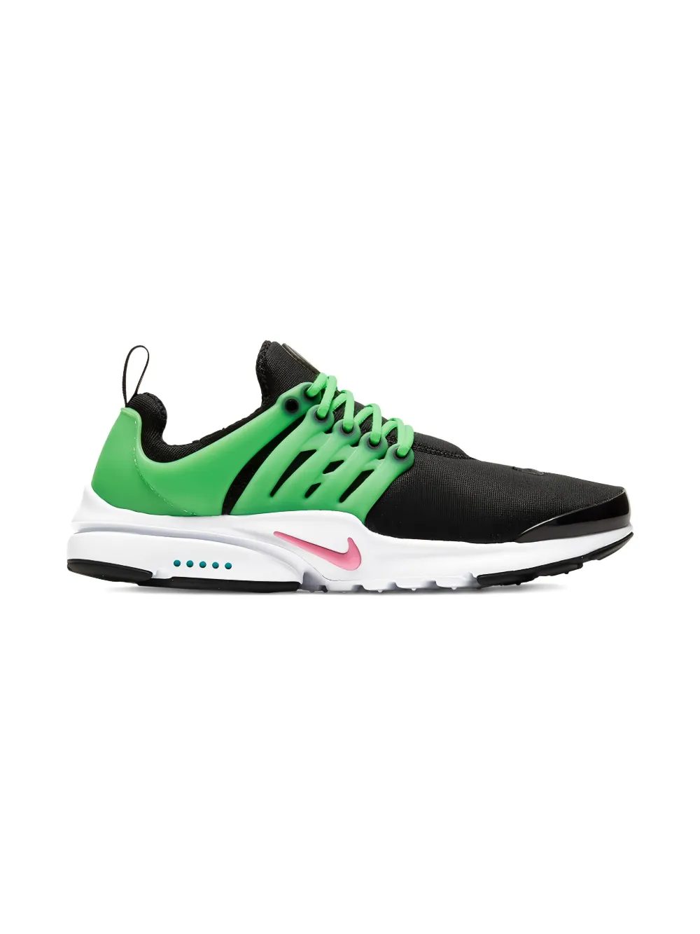Nike Kids Presto "Black Green Strike" sneakers