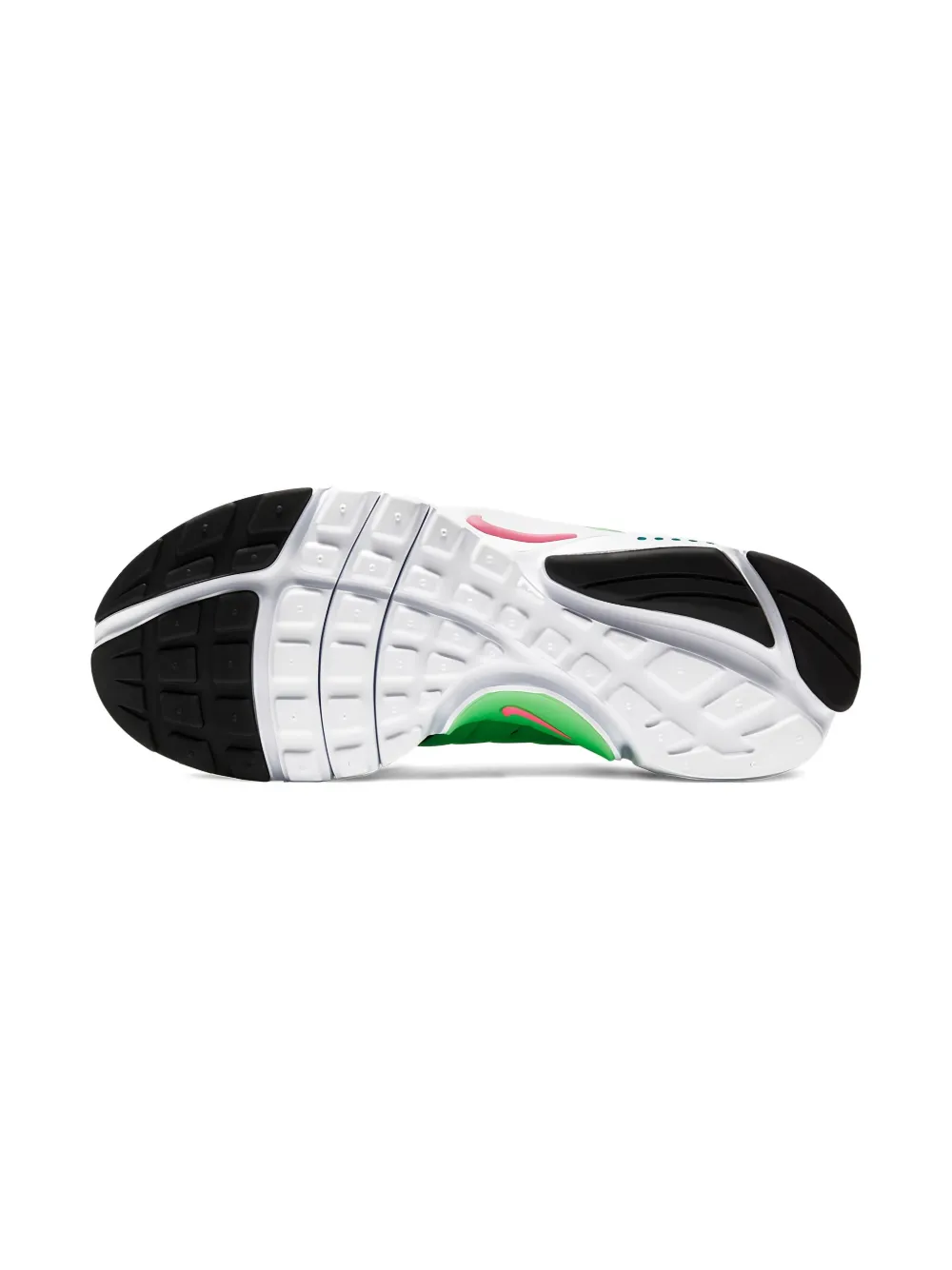 Nike Kids Presto "Black Green Strike" sneakers