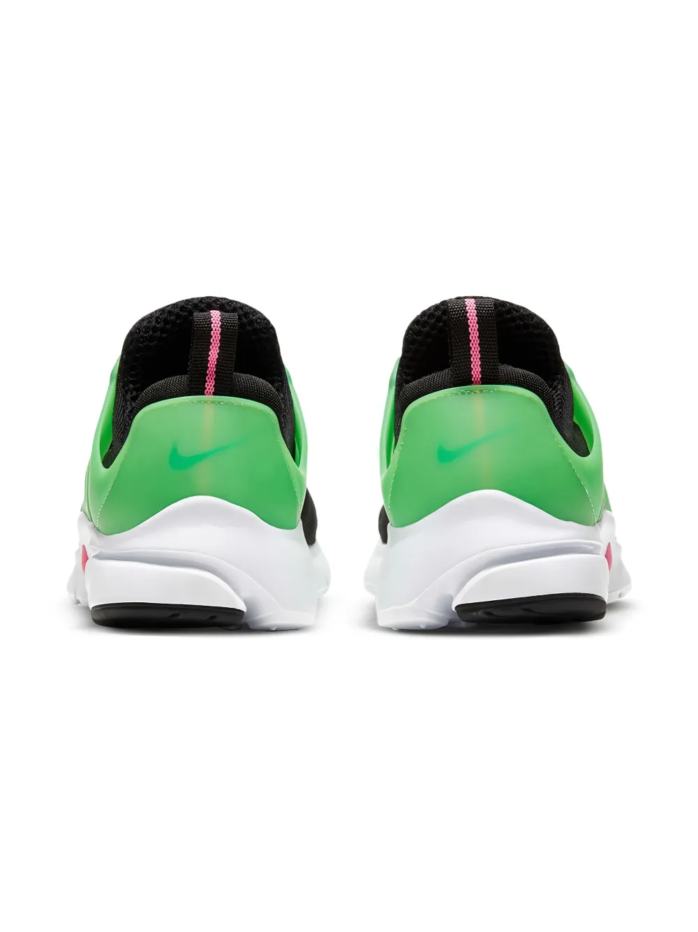 Nike Kids Presto "Black Green Strike" sneakers