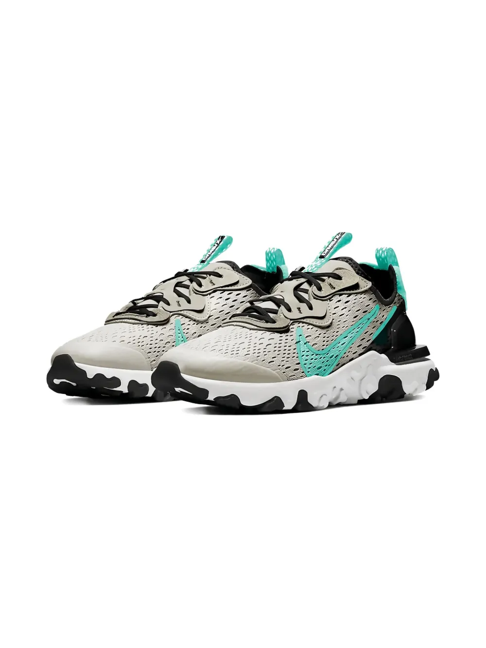 Nike Kids React Vision "Light Bone Tropical Twist" sneakers Grijs