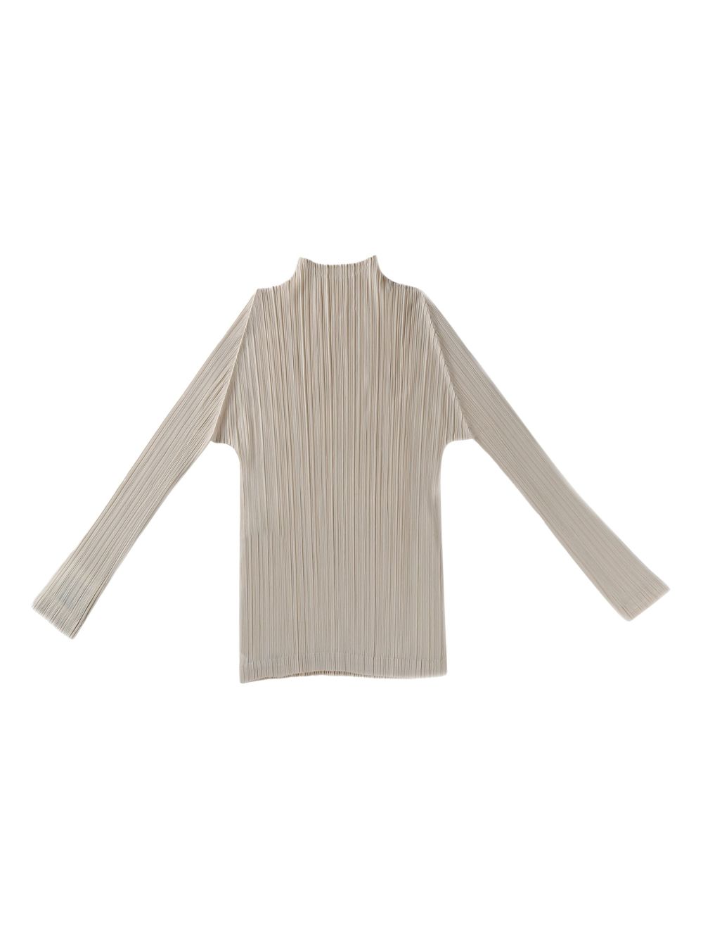 Pleats Please Issey Miyake December T-shirt - Neutrals