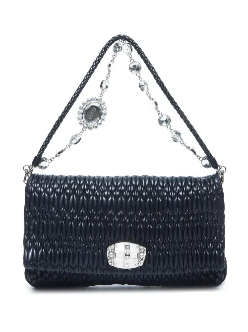 Sac porté épaule matelassé (années 2010) - Miu Miu Pre-Owned - Modalova