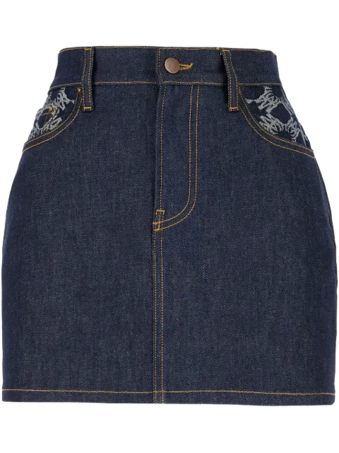 AMIRI MA Quad monogram-print skirt