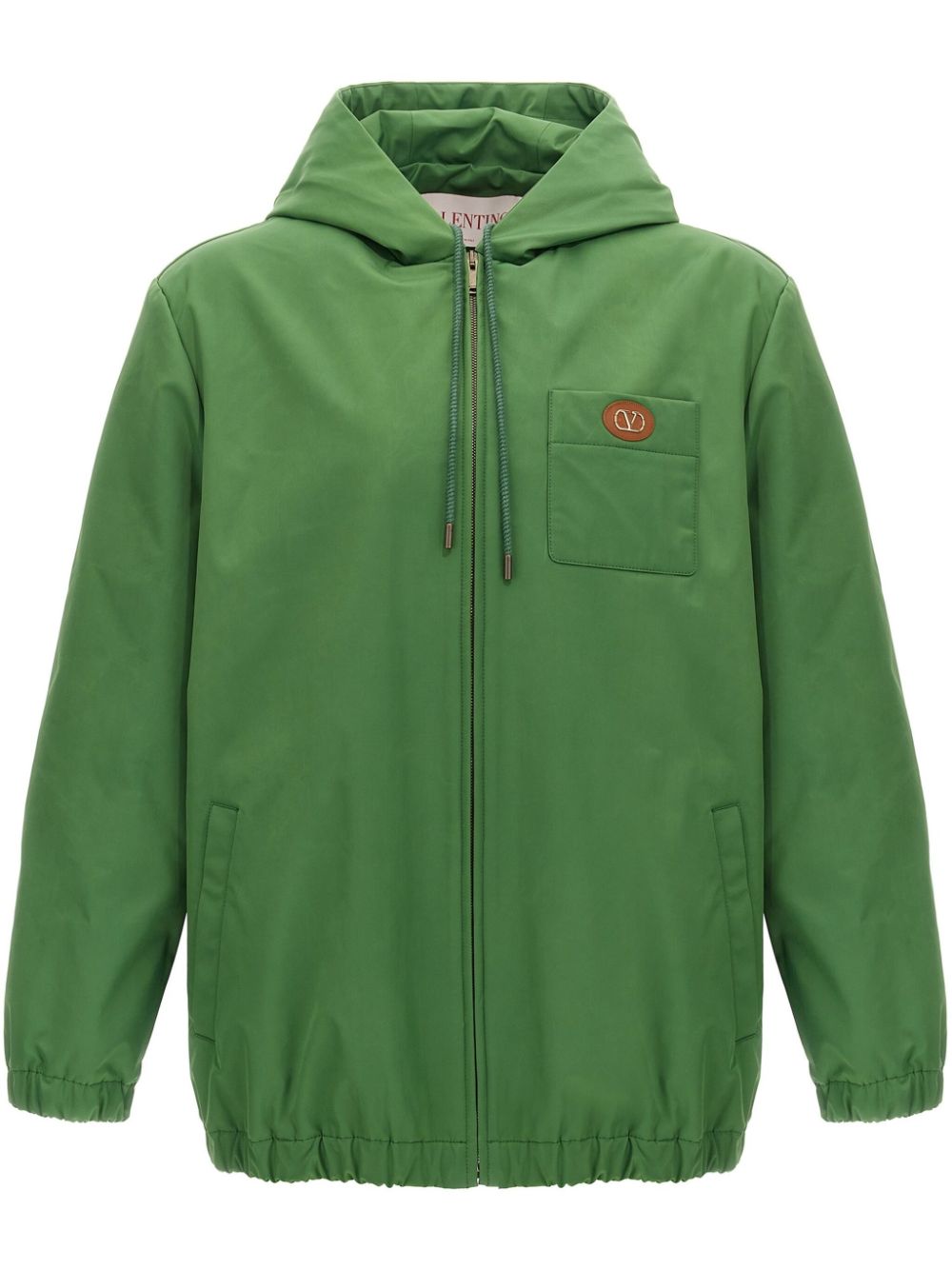 Valentino Garavani VLogo Signature hooded jacket - Green