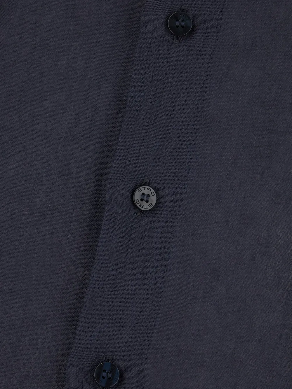 ETRO Popeline overhemd Blauw