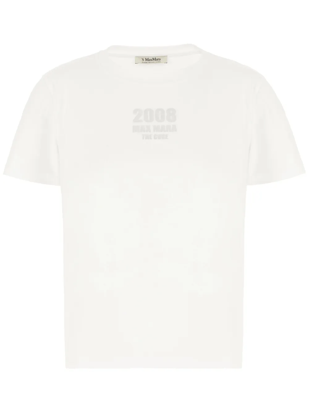 Max Mara playera de jersey | blanco | Image 1