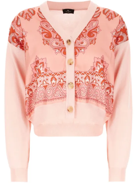ETRO كارديغان بجزء بيزلي