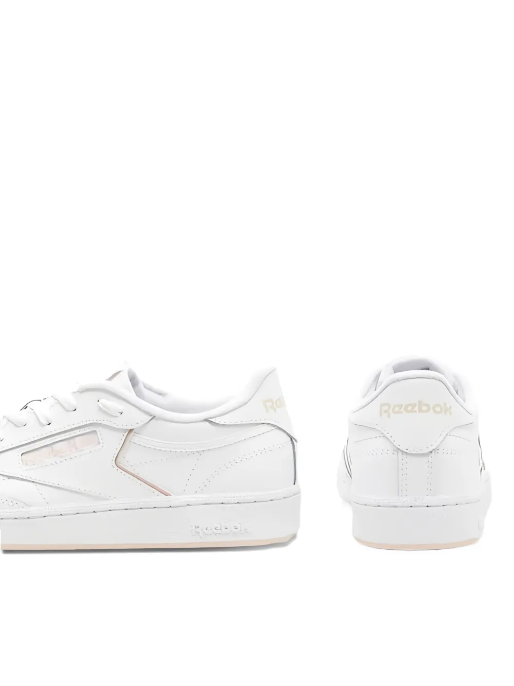 Reebok Club C 85 Leather Sneakers In White