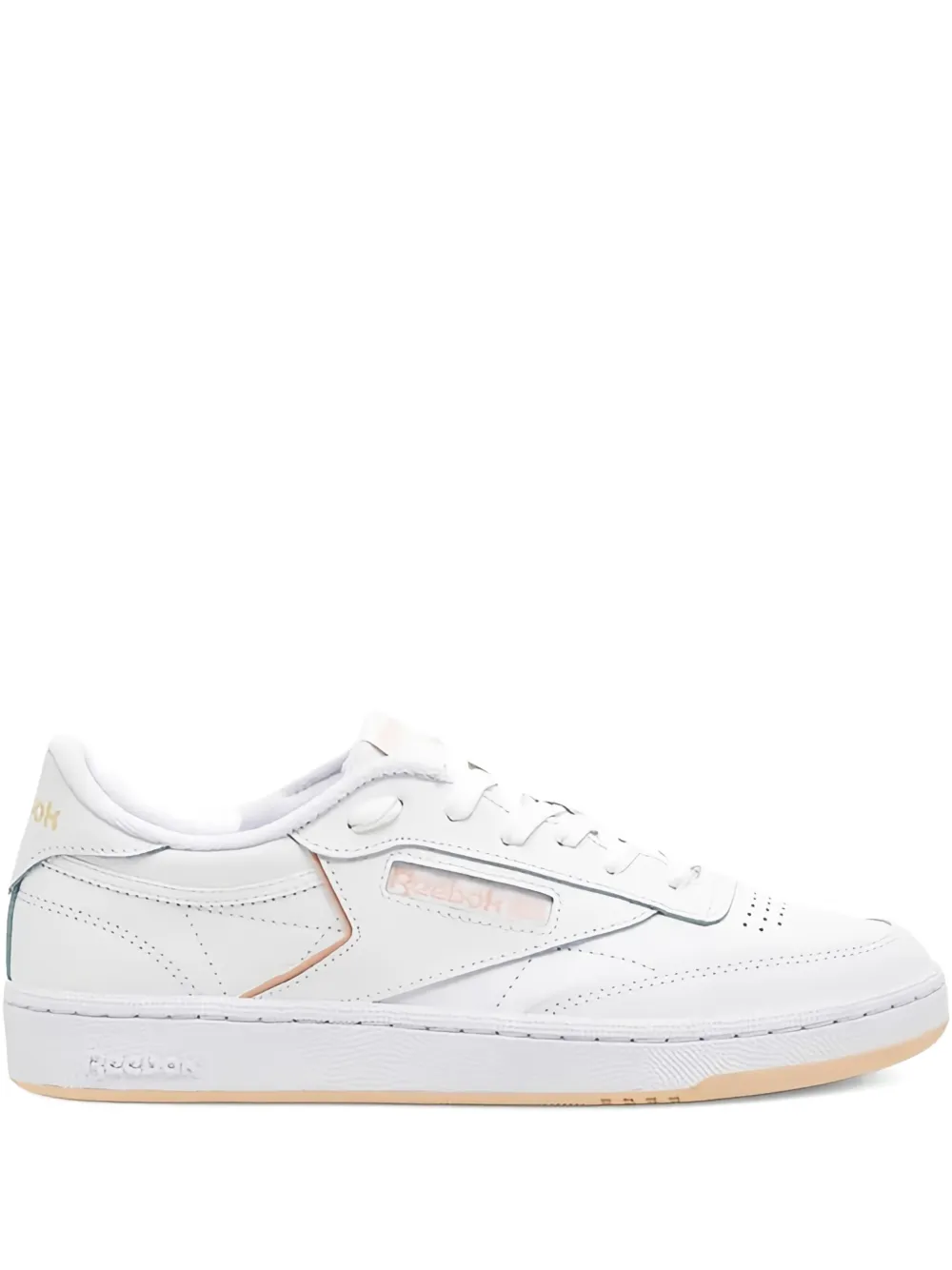 Reebok Club C 85 Leather Sneakers In White