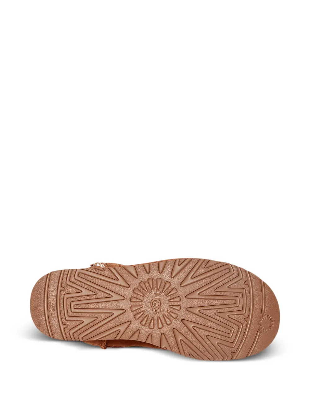 UGG mini Bailey Zip "Chestnut" ankle boots Brown