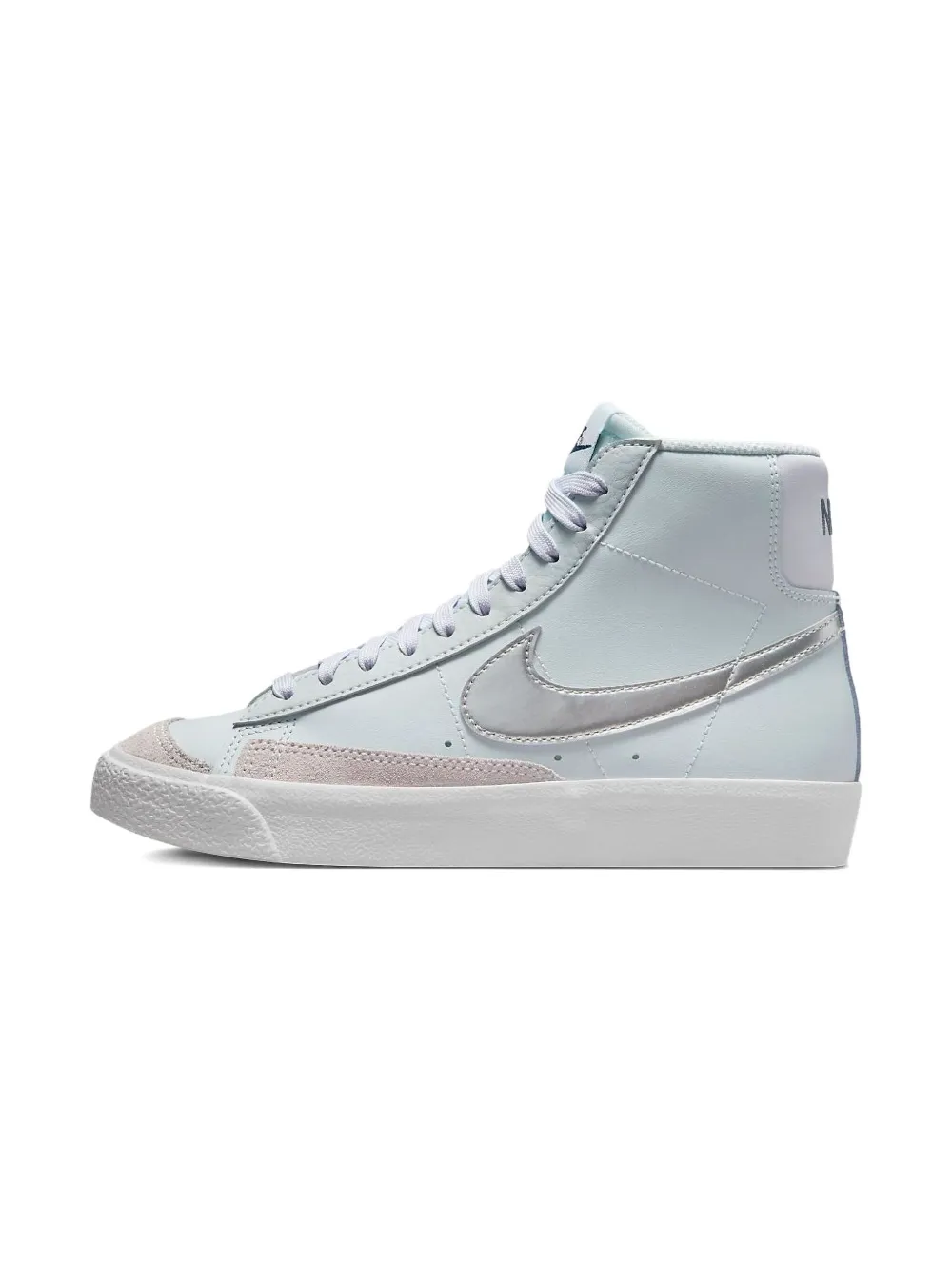 Nike Kids Blazer Mid '77 "Platinum Grape Metallic Silver" sneakers Blue