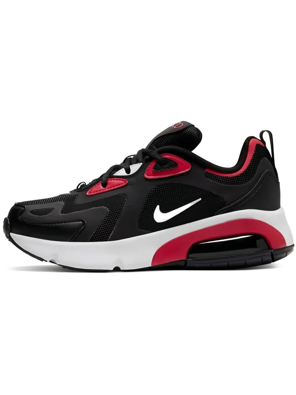 Nike Kids Air Max 200 "Black University Red" sneakers Zwart
