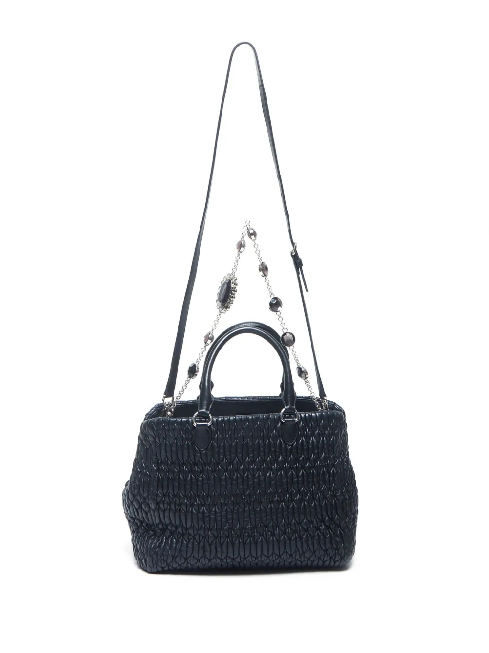 Miu Miu Pre-Owned 2000s matelassé shoulder bag | Image 2