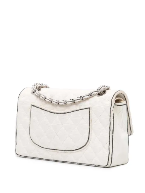 CHANEL Pre-Owned 2014 Medium Classic Printed Grosgrain Double Flap shoulder bag YFWJE6LIUWCLSLJS - 2