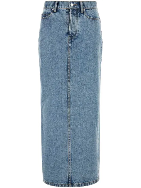 Alexander Wang falda de mezclilla