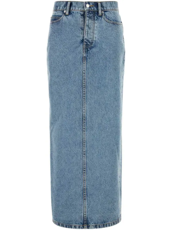 Alexander Wang デニムスカート | ブルー | FARFETCH JP