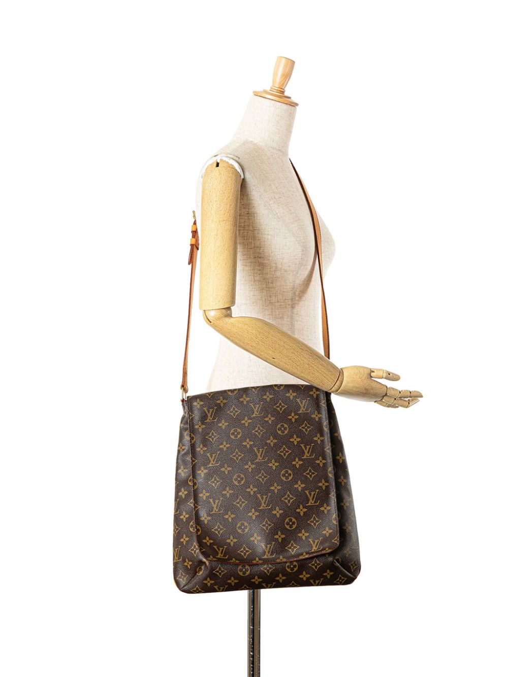 Louis Vuitton Pre-Owned 2001 Monogram Musette Salsa GM crossbody bag - Bruin