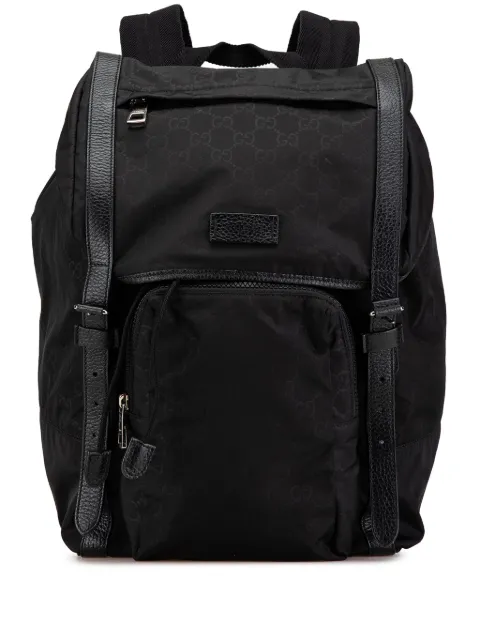 Gucci Pre-Owned mochila GG Nylon 2016-2024