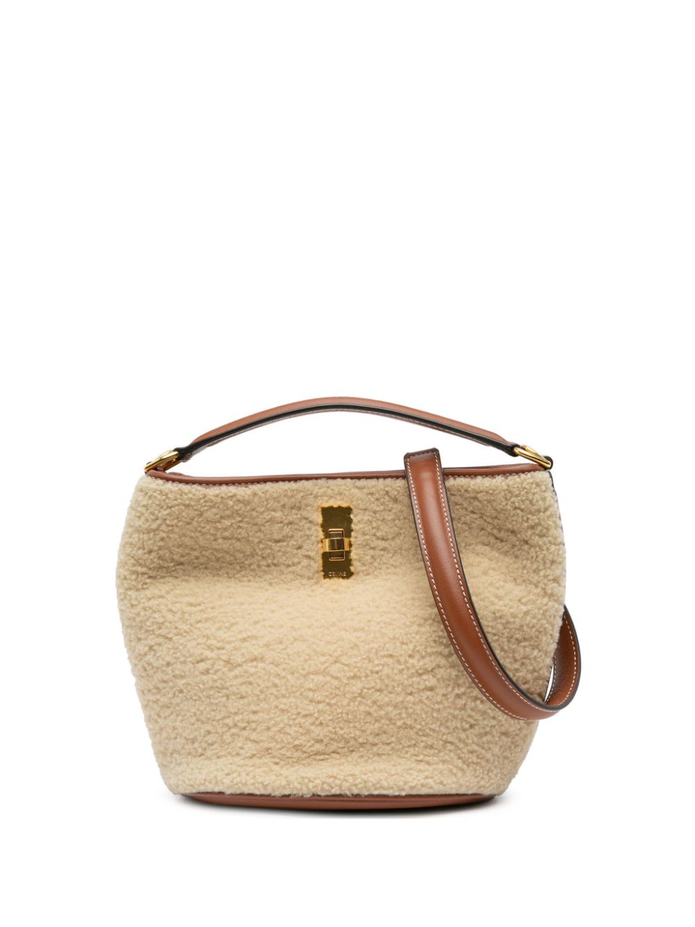 2021 Shearling 16 bucket bag