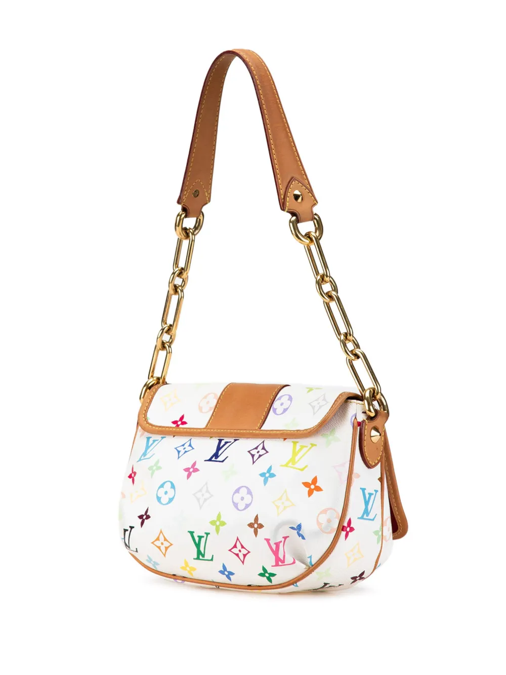 Louis Vuitton Pre-Owned 2011 Monogram Multicolore Patti shoulder bag - Wit