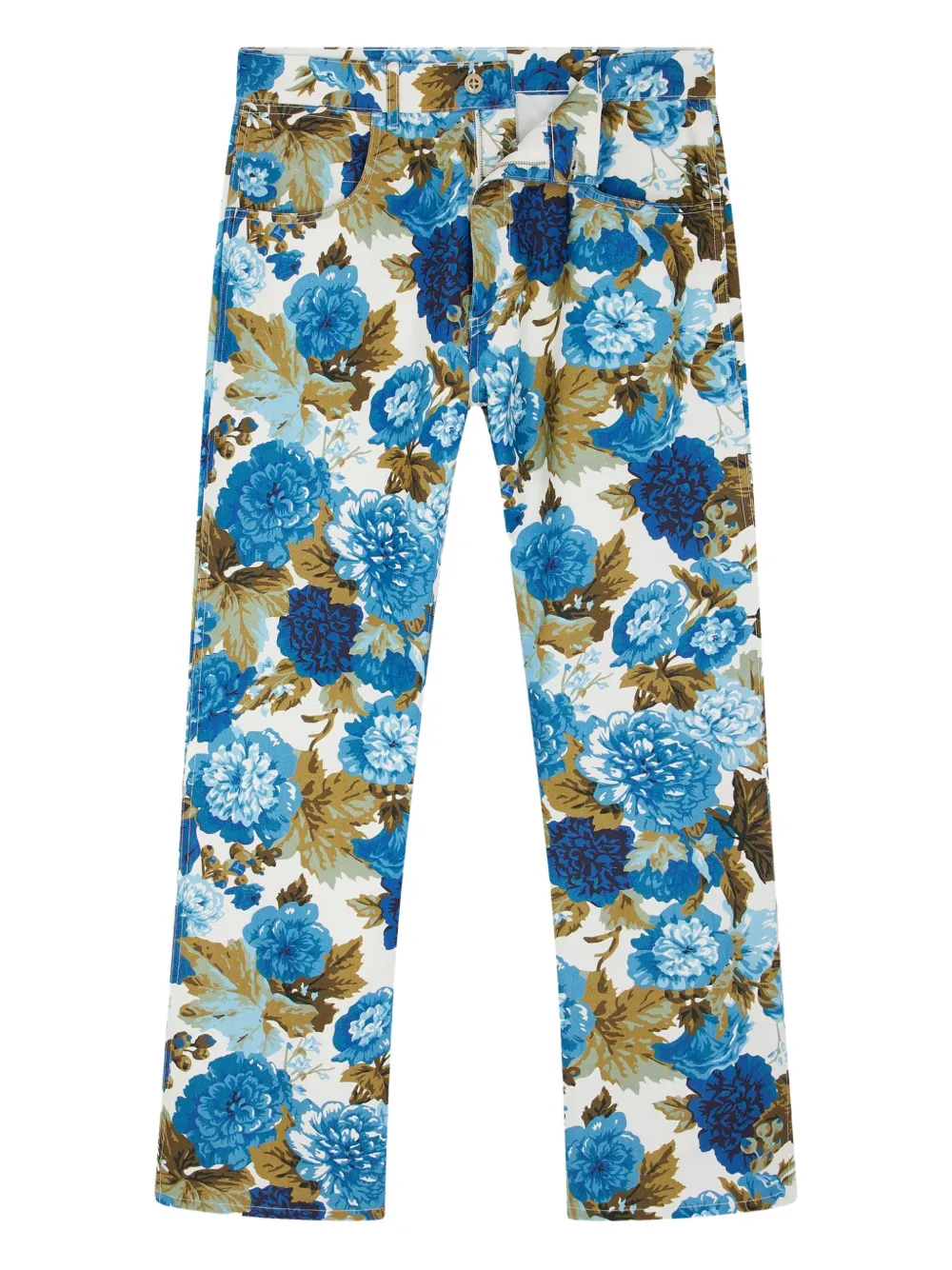 FURSAC five-pockets twill trousers | Blue | Image 1