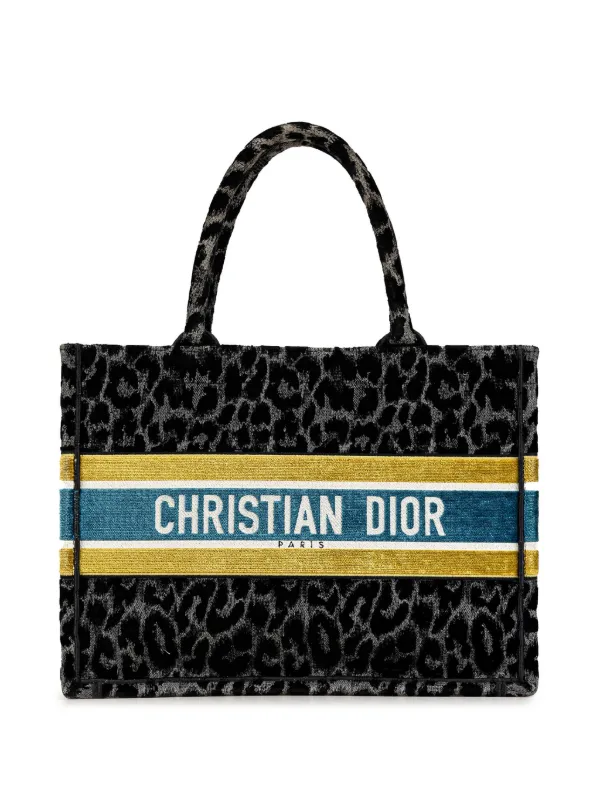 Christian Dior Pre-Owned 2021 Medium Embroidered Canvas