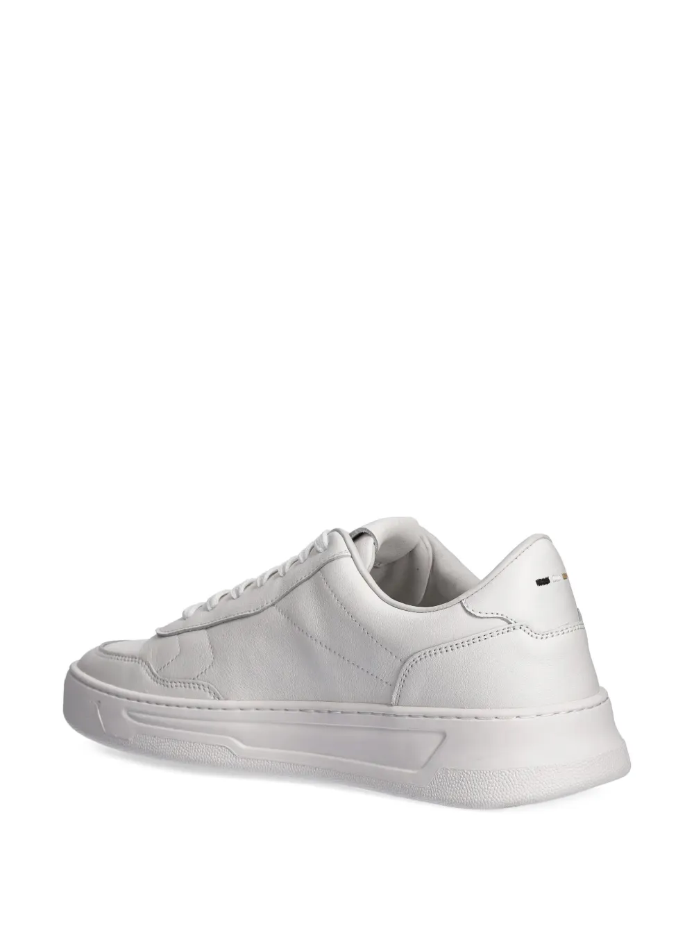 BOSS leather sneakers White