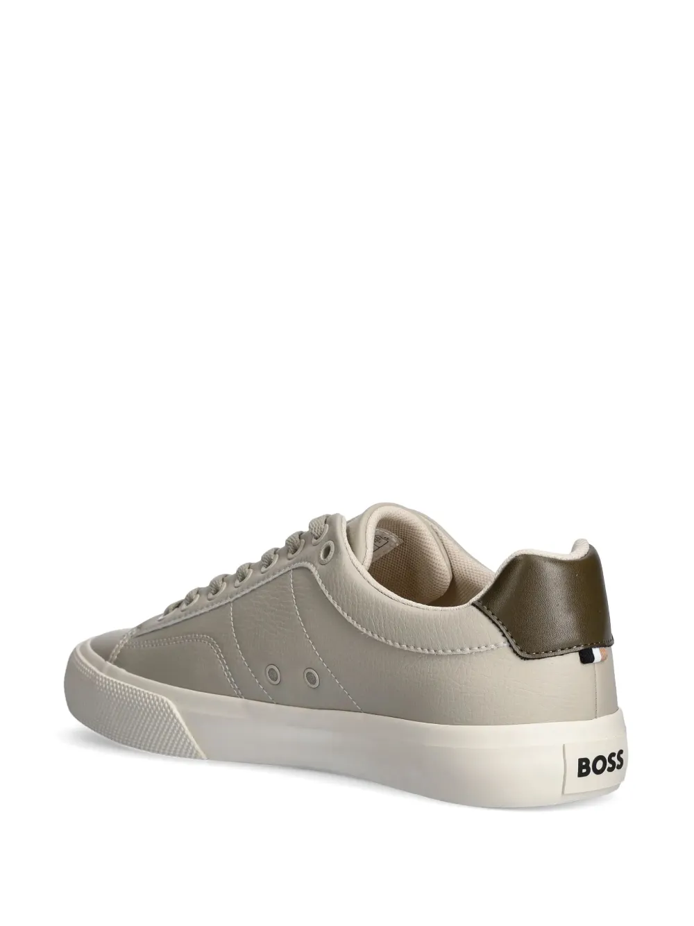 BOSS logo sneakers Neutrals