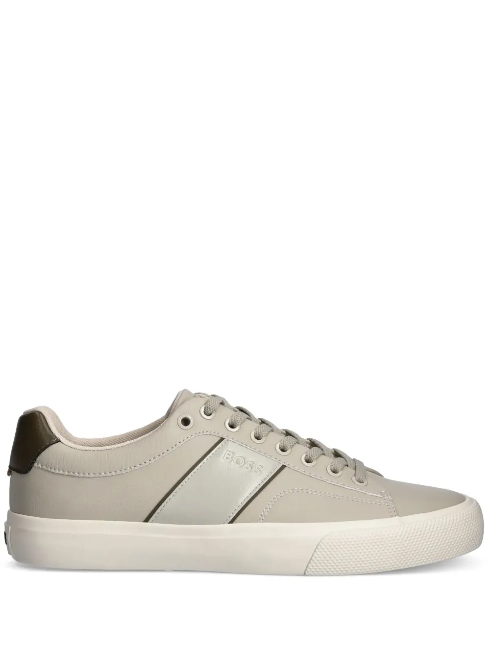 BOSS logo sneakers Neutrals