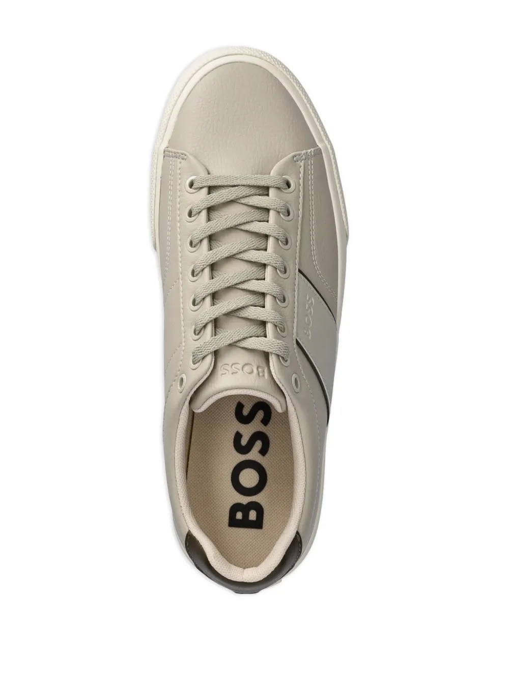 BOSS logo sneakers Neutrals